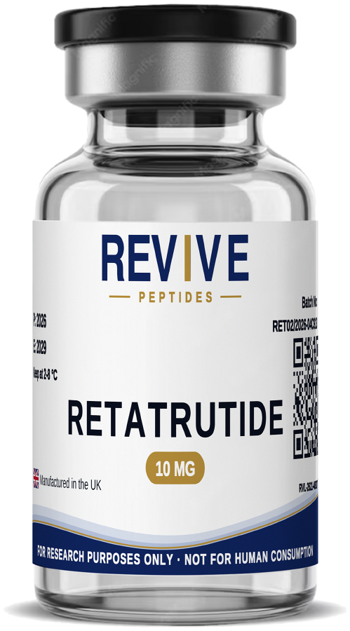 Retatrutide 10 mg research peptide vial UK
